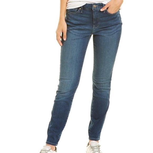 Lee Curvey Skinny Leg Fit High Wasited Denim Blue Jeans 29 with 9” inseam - Picture 1 of 11